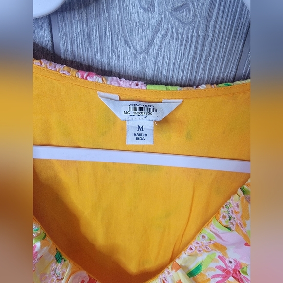 Crown & Ivy Floral Ruffle Maxi Dress - Picture 2 of 4